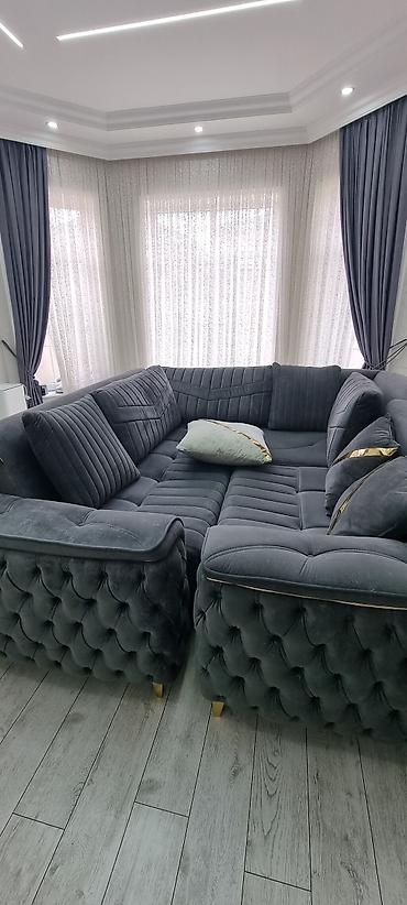 Divan və kreslo dəstləri: Künc divan, Divan, Bazalı, Açılan — 8