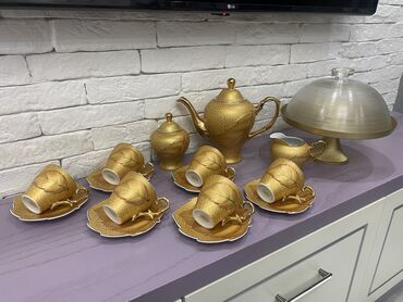 kobalt serviz: Çay dəsti, Farfor, 6 nəfərlik
