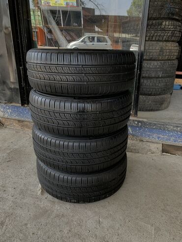 5 100 диск: Шины 175 / 50 / R 15, Лето, Б/у, Комплект, Легковые, Корея, Kumho