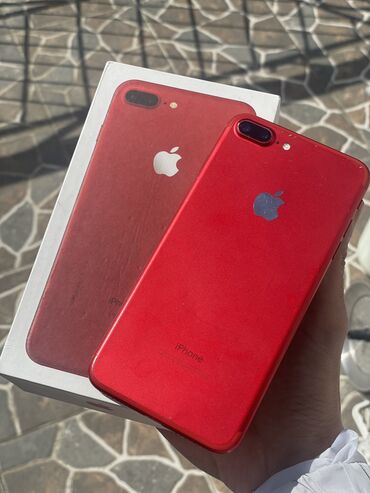 i̇pone 7: IPhone 7 Plus, 32 GB, Qırmızı, Barmaq izi