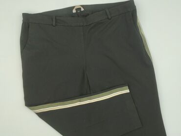 Material trousers for women, H&M, size 6XL (EU 52)