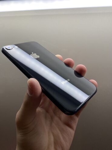 telefon iphone x: IPhone 8, 64 ГБ, Space Gray, Отпечаток пальца, Беспроводная зарядка
