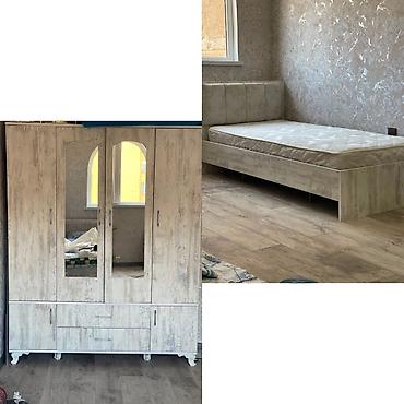 Uşaq mebeli: Yeni tək adamlıq kravat və dolab. Cütü 300azn, kravat matrasla birge — 1