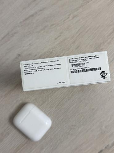 iphone наушник: Беспроводные накладные наушники, Apple, Б/у — 2