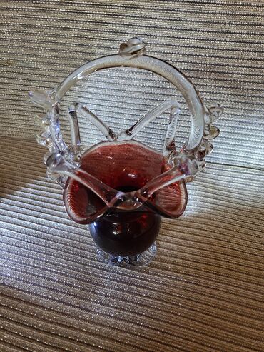 Ostali kućni dekor: Korpa, bоја - Bordo, Novo — 5