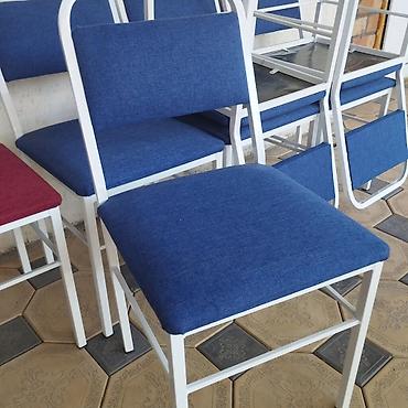 Табуретки: Железные новые стуля. Темир стул. Для кафе. Кухонные стуля. Швеяга — 13