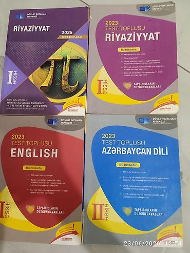 2 ci sinif testleri pdf: DİM test topluları dəsti Məzmun: - Riyaziyyat 2025 Test Toplusu, I — 1