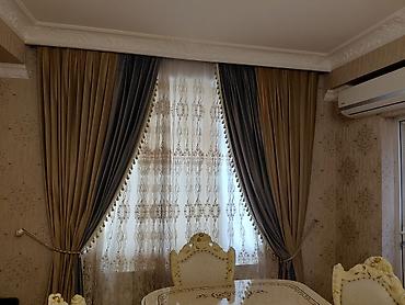2 ci perde: İkiqat pərdə dəsti tul 9 metr dekorlar heresi 4metr barxot - — 2