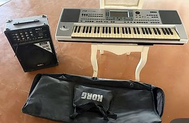 qara canta: KORG aranjer sintezator dəsti Tərkib: - KORG PS60/PAX seriyasına — 1