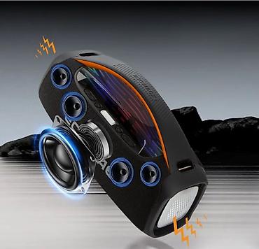 Динамики и колонки: Bluetooth колонка Eccotae Bass Boost | 120W | с микрофоном | 15000 mAh — 3