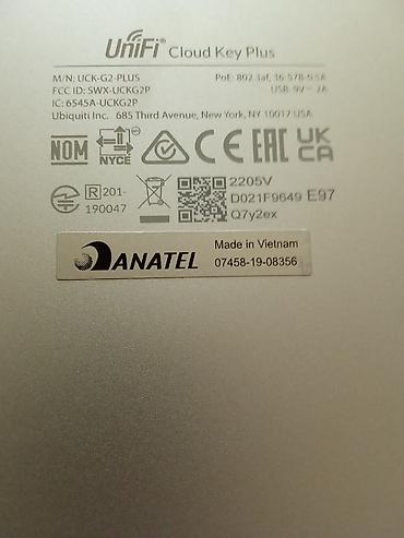Modemlər və şəbəkə avadanlıqları: Ubiquiti UniFi Cloud Key Gen2 Plus (UCK-G2-PLUS) Ubiquiti UniFi Cloud — 4