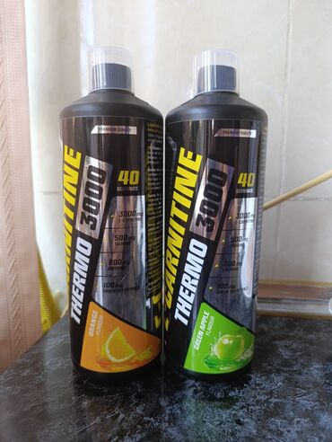 Vitaminlər və BAƏ: L-carnitine Thermo 3000 maye əlavəsi, idmançılar və aktiv həyat tərzi