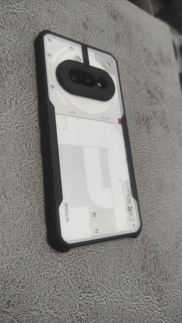 наушники беспроводные: Nothing, Phone 3A, Жаңы, 128 ГБ, түсү - Ак, 2 SIM