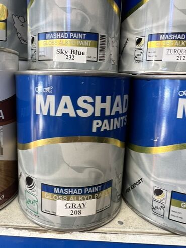амк панели: Глянцевая алкидная эмаль MASHAD PAINT - Тип: Gloss Alkyd Paint