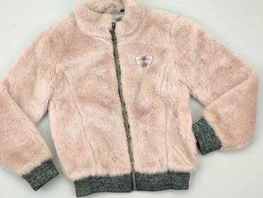 kurtka narciarska 164: Children's fur coat 10 years, Synthetic fabric, condition - Good