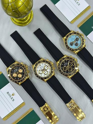 saat şəkilləri: Yeni, Qol saatı, Rolex, rəng - Qızılı — 3