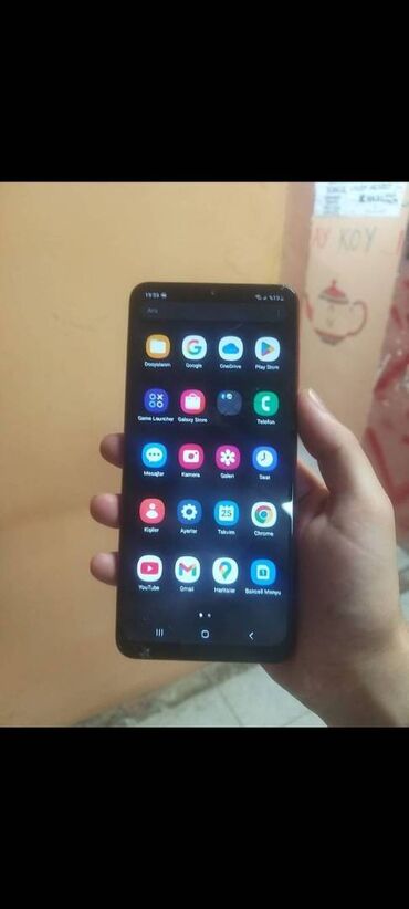 samsunq 13: Samsung Galaxy A12, 64 GB, rəng - Qırmızı, Barmaq izi