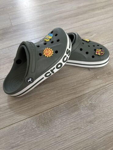 крокс шлепки: Сабо, 37, Crocs, Б/у, цвет - Серый, Самовывоз, Платная доставка