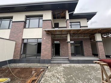 продаются дом токмок: Таунхаус, 144 кв. м, 4 бөлмө, Кыймылсыз мүлк агенттиги, ПСО (өз алдынча бүтүрүү)