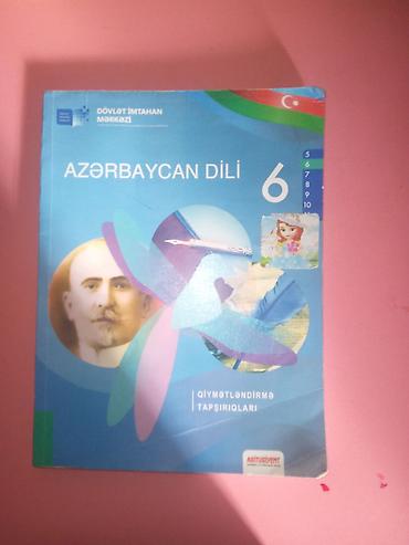 kitab derslik: Məhsul: “Azərbaycan dili – 6” qiymətləndirmə tapşırıqları kitabı - — 1