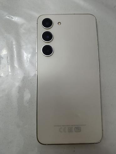 Samsung Galaxy S23, 256 GB, rəng - Ağ, Sensor, Barmaq izi, Simsiz şarj lalafo.az -da Samsung Galaxy S23, 256 GB, rəng - Ağ, Sensor, Barmaq izi, Simsiz şarj