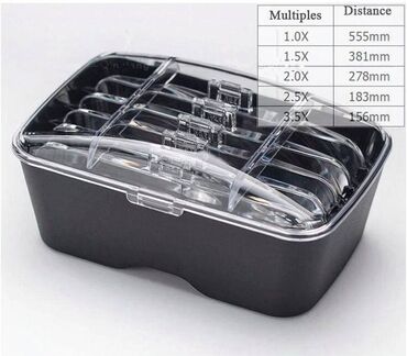 Ostali alati i mašine: Nov komplet pet lupa sa uveličanjem 1; 1,5; 2; 2,5; lupe su podvrgnute — 7