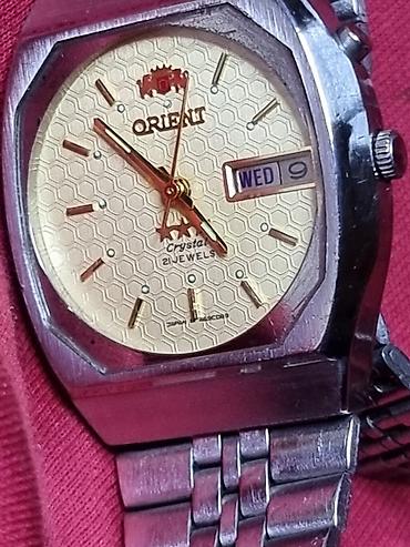 МЕХАНИКА Orient Crystal 21 Jewels — японские механические часы с