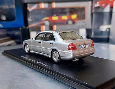 Avtomobil modelləri: Коллекционная модель Mercedes-Benz C43 AMG W202 silver 2000 Special — 21