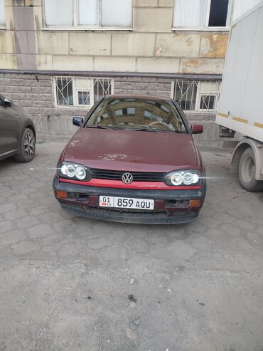 самая дорогая машина в кыргызстане: Volkswagen Golf: 1992 г., 1.8 л, Механика, Бензин, Хетчбек