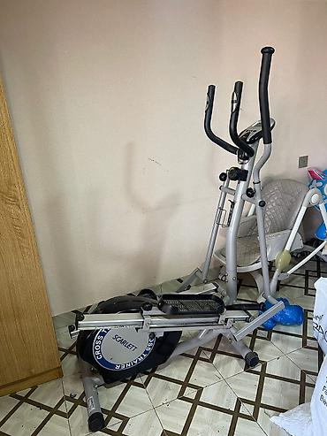 İdman və istirahət: Ev üçün fitnes avadanlıqları dəsti 1) Stasionar velotrenajor - — 2