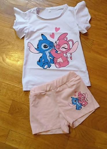 vreca za spavanje za bebe: 🌸 Presladak dečiji komplet 🌸 Majica i šorts sa omiljenim crtanim — 1