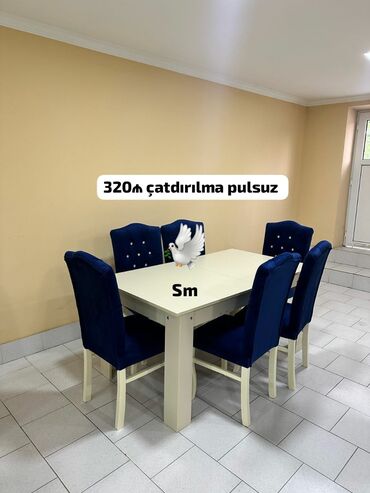 Masa və oturacaq dəstləri: Masa desti yeni