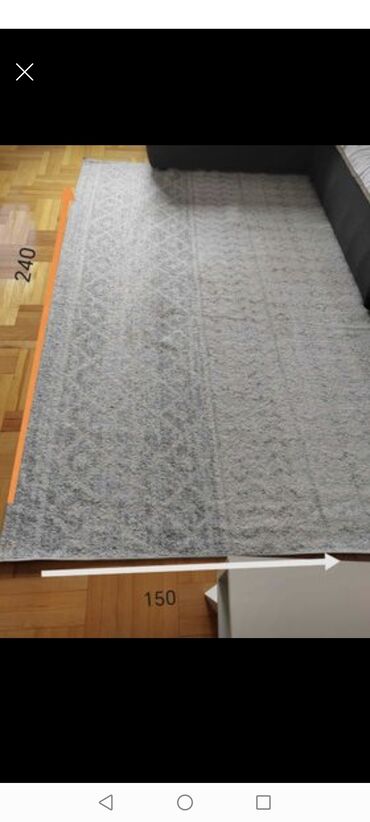 totalna rasprodaja tepiha: Bоја - Siva, Upotrebljenо