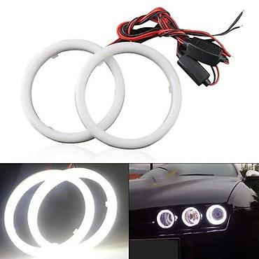 bež: Led prstenovi angel eyes - vise dimenzija. Extremno jaki COTTON LED — 3