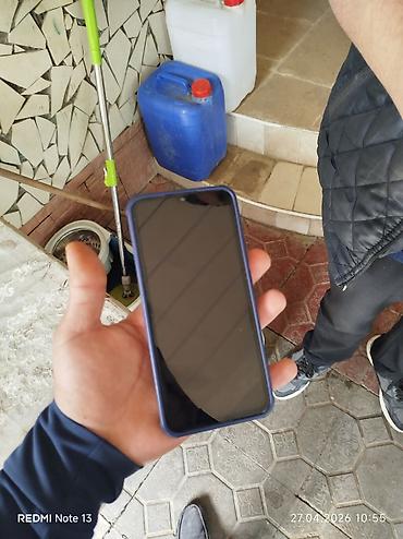 islenmis plansetlerin satisi: Xiaomi Mi 9, 32 GB, rəng - Göy, 
 Barmaq izi — 2