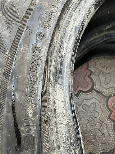 385 55: 215/55/17 2 шт пара в идеальном состоянии фирма Bridgestone — 3
