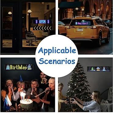 led пленка: Гибкий светодиодный LED‑дисплей для авто/грузовиков - Назначение — 8