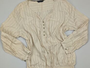 beżowa koronkowe bluzki: Блуза жіноча, 4XL, стан - Дуже гарний