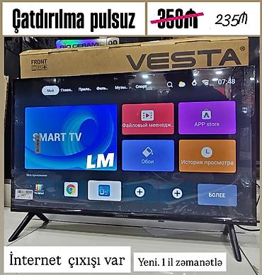 tv aparatları: VESTA Smart TV - Smart TV funksiyaları: tətbiqlər mağazası (APP — 1