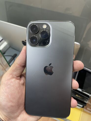 цены на игровые компьютеры: IPhone 13 Pro Max, Колдонулган, 128 ГБ, Кара, Коргоочу айнек, 100 %