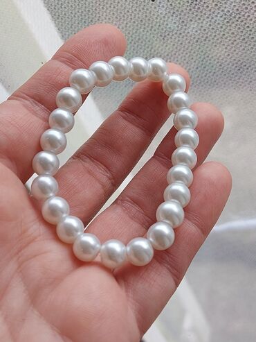 narukvica beskonacnost: Handmade, Material: Pearl