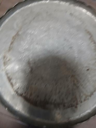 əl dreli: Böyük ölçülü mis (və ya qalaylanmış metal) sini/tray - Material: ağır — 1
