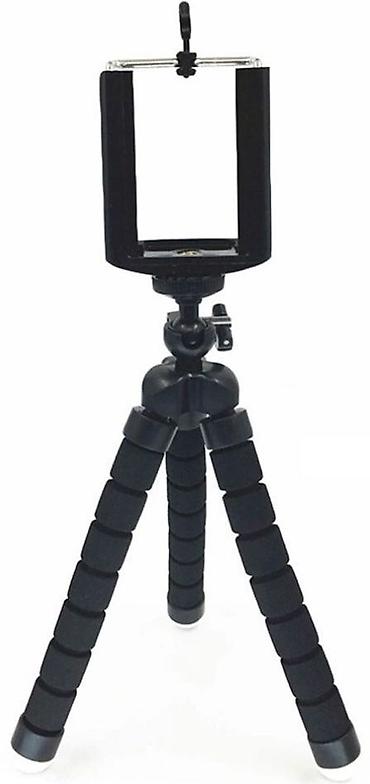 Universal elastik ayaqlı mini tripod – smartfon üçün Xüsusiyyətlər: -