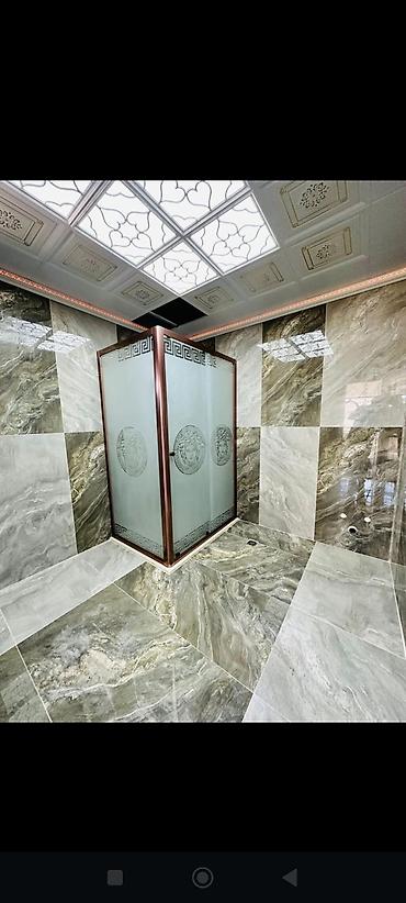 Duş kabinaları, arakəsmələr: Arakəsmə, Künc üçün — 4