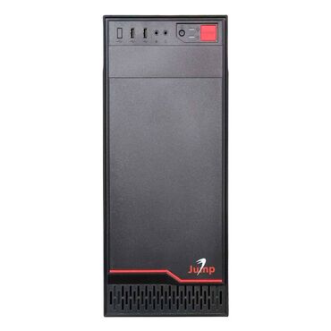 системный блок компьютер: Корпус ПК, Новый, Jump, ATX, цвет - Черный