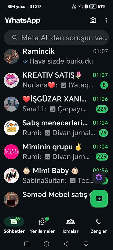 Digər mebel: RumiYata dəsti əla vəziyyətdə yenidi. Satılır 700₼. Ünvan Zabrat1 — 2