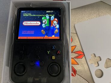 Oyun konsolu təmiri: Game Master R36S portativ oyun konsolu : Xüsusiyyətlər: - Model: R36S — 12