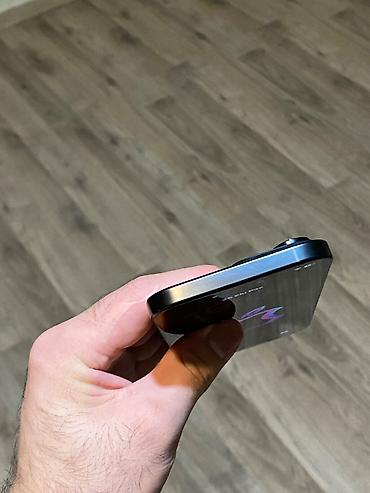 dubay iphon: IPhone 16 Pro Max, 256 GB, Black Titanium, Simsiz şarj, Face ID, Sənədlərlə — 3