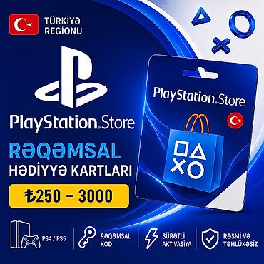 🎮🇹🇷🇮🇳🇵🇱🇺🇸🔑 PlayStation Store Rəqəmsal Hədiyyə Kartları PlayStation lalafo.az -da 🎮🇹🇷🇮🇳🇵🇱🇺🇸🔑 PlayStation Store Rəqəmsal Hədiyyə Kartları PlayStation