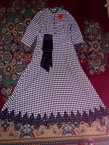 платье трапеция для беременных: Повседневное платье, Турция, Осень-весна, Длинная модель, Трапеция, XL (EU 42)